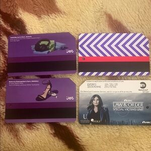NYC Jet- Our carts are different Metrocard collectible Metrocards 4 rare new